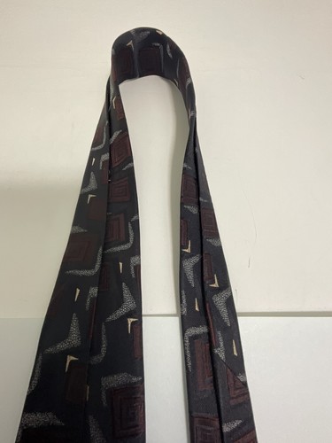 Lords Handmade In Spain Designer Silk Tie Cream Tipping GnuFashion - Picture 17 of 17