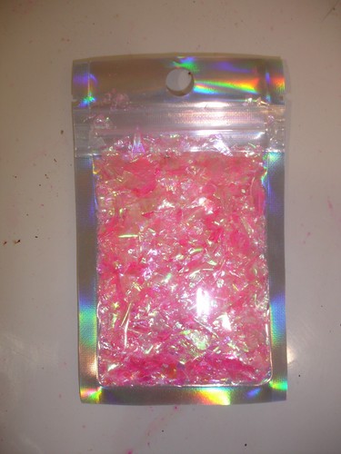 Mylar iridescent flakes 10x 2g bags assorted colours - Picture 7 of 22