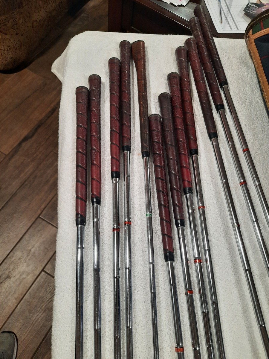 ヴィンテージ 1620 ゴルファー E.S. Herrmann プリント a Vintage 1930s Walter Hagen Miss America 5 Iron Punch Dot