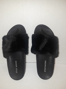 steve madden slippers with fur