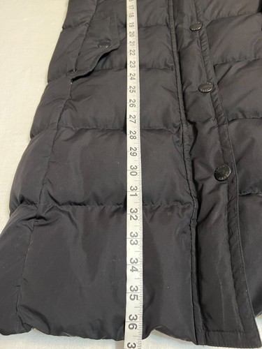 J. Crew Women's Puffer Coat Black Fullzip Snap Size Small Pockets - Picture 9 of 9