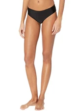 Mikoh Womens Black Full Cut Bikini Bottom L83053 Size XS