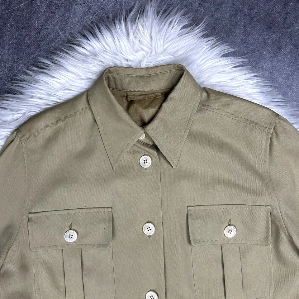 ETRO womens beige overshirt jacket size 40 - Image 2 of 4