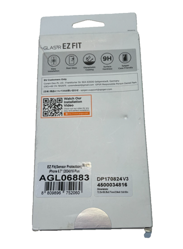 For iPhone 16 Plus 15 Plus Spigen GLAStR EZ Fit Privacy Screen Protector Sealed - Photo 2 sur 2
