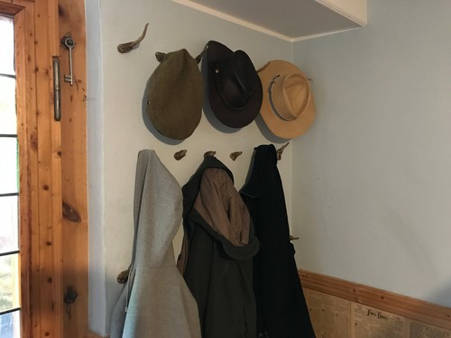 Geweih Garderobe Kleider Wand Hut Haken Hirsch Reh Gehörn Jagd Deko Geschenk 2 - Bild 2 von 7