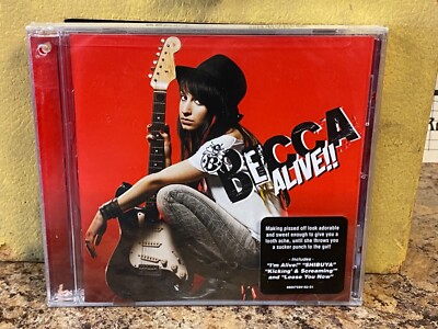 Becca   Alive!! CD Sony US 2010 SEALED new [RARE J-pop]