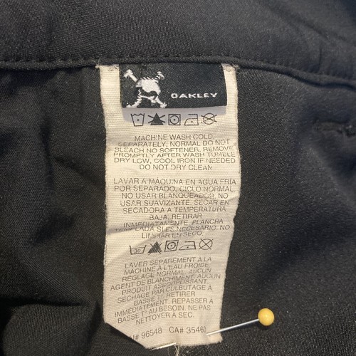 Oakley Hose Damen Größe 6 schwarz Golf Outdoor Softshell Knöchel Reißverschluss Taschen - Bild 10 von 13