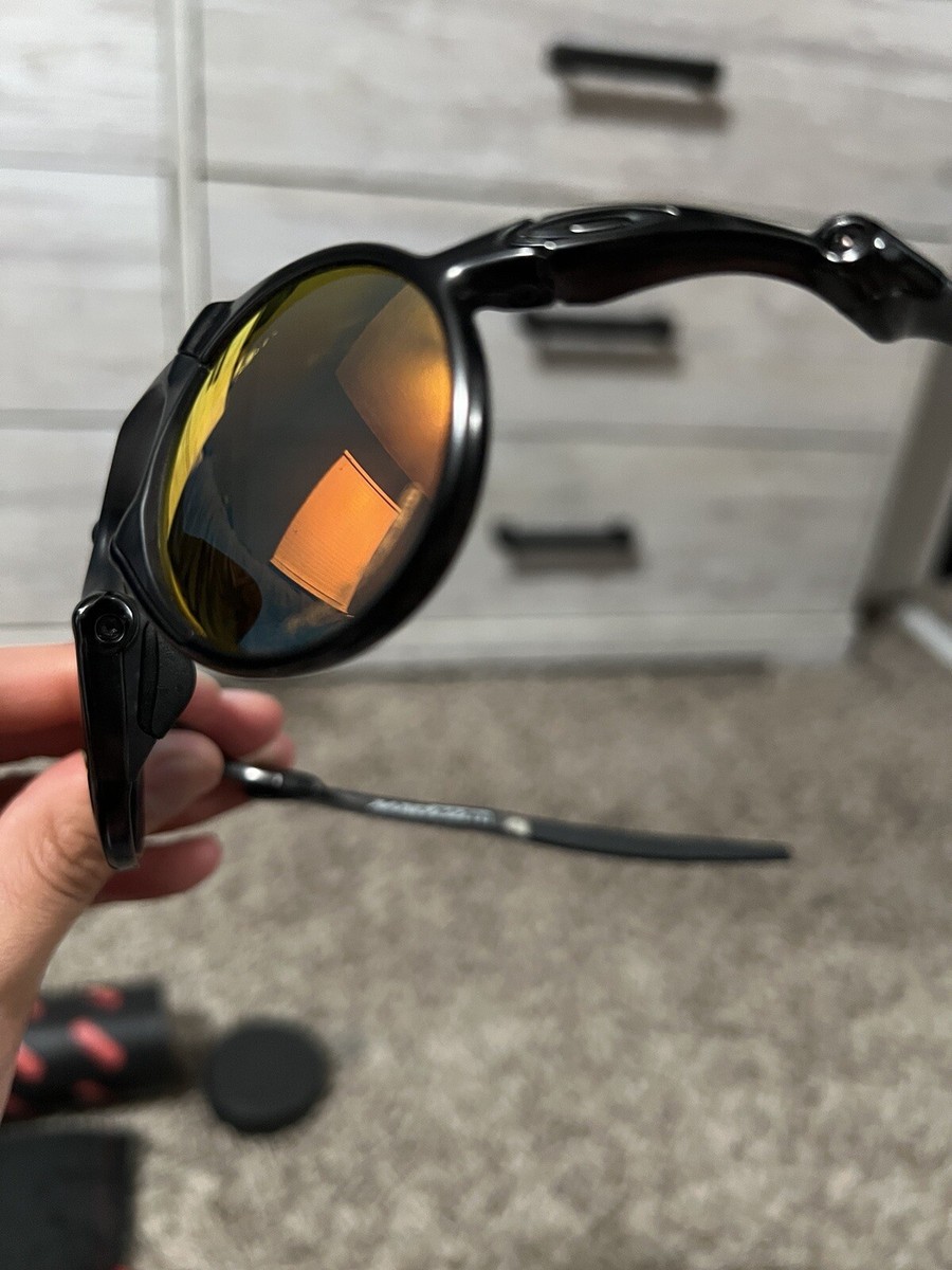 OAKLEY MADMAN スポーツサングラス ブラック New Oakley Madman Sunglasses Dark Carbon/Prizm Daily Polarized Mad