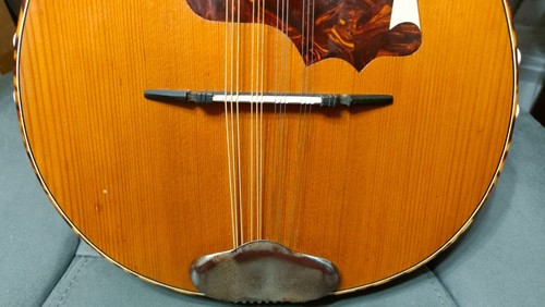 NICE SOUNDING VINTAGE 12 STRING TEARDROP MANDOLIN**SEE VDO** - Picture 4 of 24