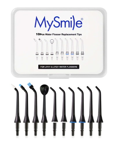  10 Stück LP221 Ersatz Zahnseide Munddusche Jet Tips Zahnseide Düsen - Bild 1 von 9