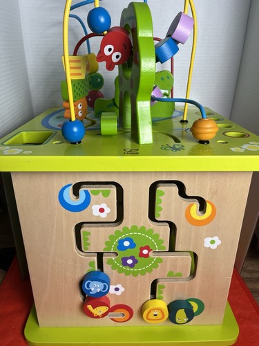 Hape Wild Safari Wooden Cube Adventure Activity Center - Picture 4 of 9