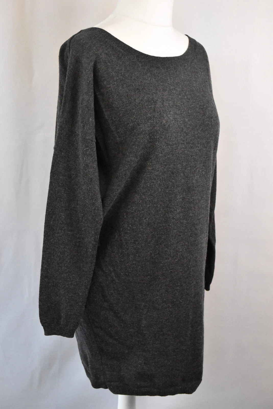 ACNE STUDIOS ACNE JEANS Maglione Donna Camicia Abito Girocollo Manica Lunga 100% Lana di Agnello Taglia S