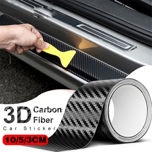 Film Wrap Tape Texture 3D Carbon Fiber For Car Windows Helmet Wall DIY - Picture 5 of 13