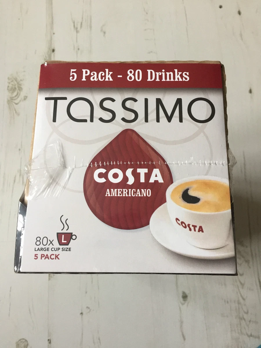 Tassimo costa top americano pods