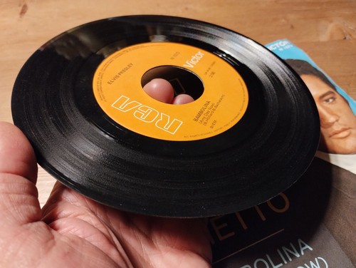 45 giri In the ghetto / Bambolina (Any day now) Elvis Presley 1969 RCA N 1572 - Foto 10 di 12