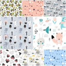 FITTED SHEET 70x140  MATTRESS COVER PRINTED PATTERNED stars cars animals cot bed