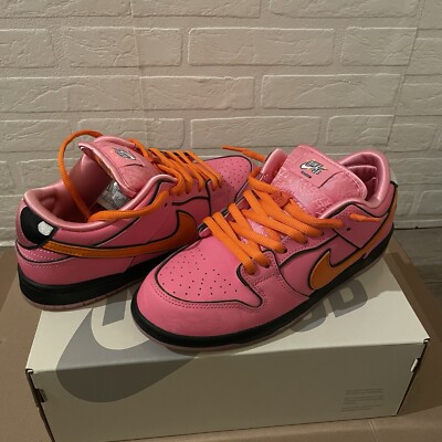 NIKE DUNK LOW PRO SB POWERPUFFGIRLS PINK GRÖẞE 42