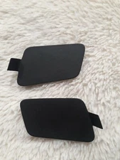 DOOR HANDLE INNER DOOR PANEL BEZEL TRIM CUP SCREW COVER L,R OEM DODGE CARAVAN