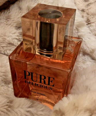 Pure Delicious Perfume Eau De Parfum EDP Women Big! Glass Bottle 3.4 oz New!