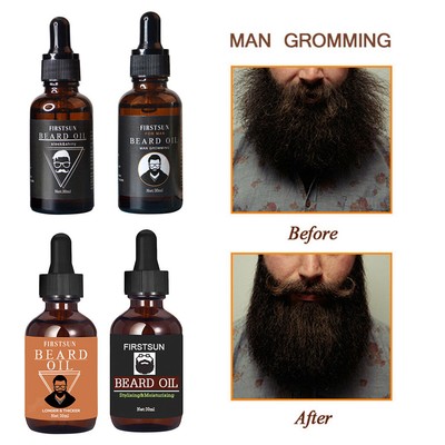 Men Beard Growth Oil Soften Hair Growth Nourishing Enhancer Beard