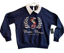 Disney Minnie Mouse Golf Sweater Womens Size 3X Crew Neck Sweatshirt Best by Par