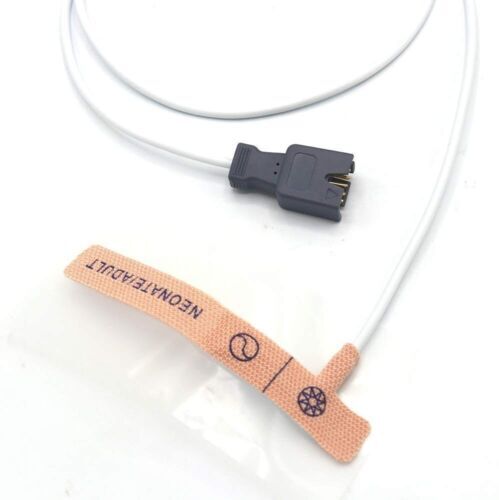 10-Pack Disposable SpO2 Sensors - 9-Pin Neonate/Adult - Compatible With Nellcor (New)