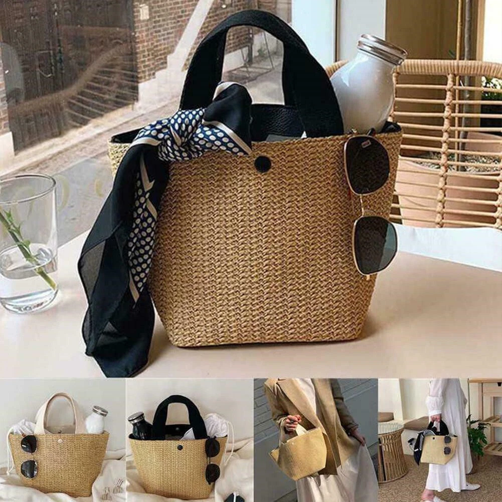 Straw 2025 handbags canada