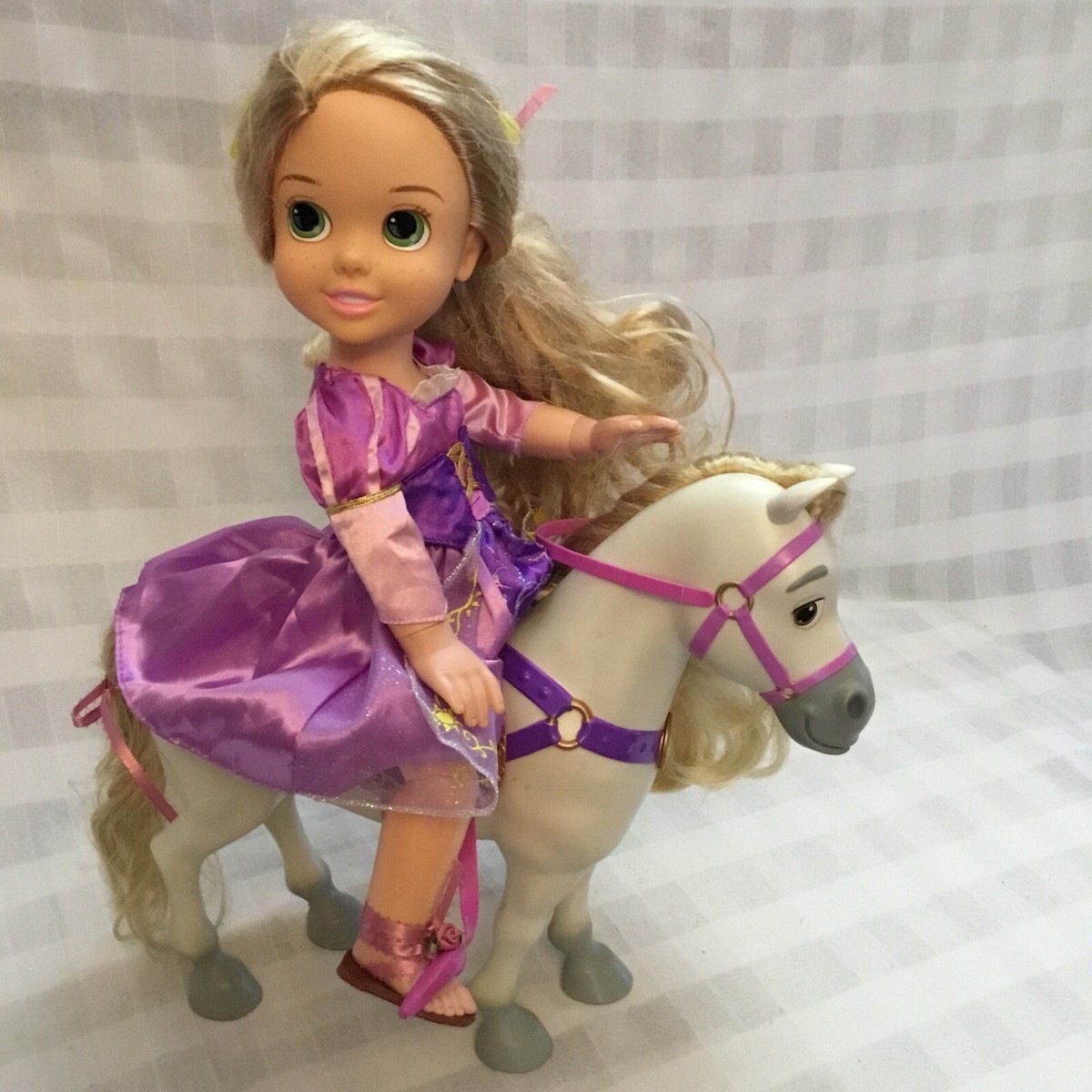 Tollytots MY FIRST DISNEY PRINCESS Toddler RAPUNZEL and MAXIMUS Horse  Doll SET - Main Image