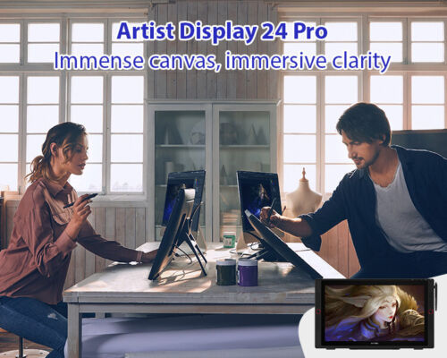 XP-PEN Artist 24 Pro Pantalla XPPen Gráficos Dibujo Tableta Pantalla 60° Inclinación - Imagen 7 de 17