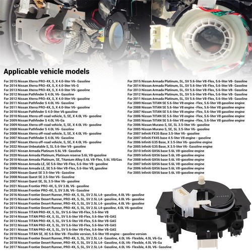 NUEVO resorte de reloj de alta calidad para Nissan Titan 25560-ZH39D 25560-ZC00C 2004-2010 - Imagen 4 de 13