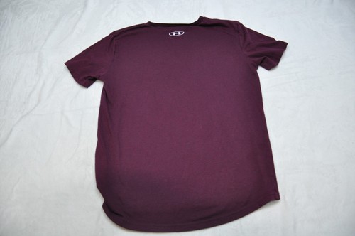 Camicia Under Armour ragazzo grande viola vestibilità ampia uomo logo maglietta atletica bambini - Foto 4 di 8