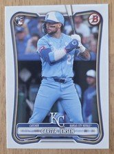 2026 BOWMAN BASEBALL ROOKIE RC CARTER JENSEN KANSAS CITY ROYALS #66