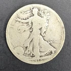 1918 S Walking Liberty Silver Half Dollar 90% SILVER Circulated