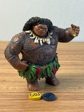 Disney Moana's 4" Maui PVC PVC Figurine Missing Fish Hook 684