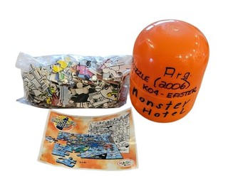 Puzzle Pubblicitario: Maxi Uovo Puzzle Monster Hotel ARG/BRA/CAN 2006 BPZ Uovo