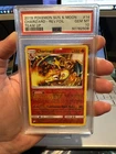 2019 POKEMON SUN & MOON TEAM UP #14 CHARIZARD-REVERSE FOIL PSA 10