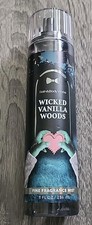 New Bath  Body Works - "WICKED VANILLA WOODS" - Fine Fragrance Mist - 8 oz