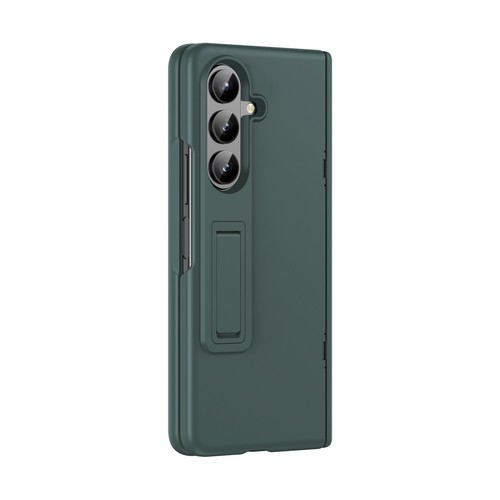 Phone Case For Samsung Galaxy Z Fold 7 6 5 4 3 PC+Tempered Glass Kickstand Cover - 第 17/46 張圖片