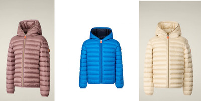 Save The Duck  Kids Hooded Puffer Jacket New Choose Color/Size
