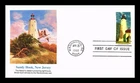 FIRST DAY OF ISSUE COVER FLEETWOOD LIGHTHOUSE SANDY HOOK NEW JERSEY