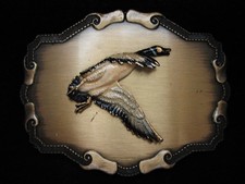 PD13103 VINTAGE 1978 FLYING DUCK ARTWORK COMMEMORATIVE RAINTREE BELT BUCKLE