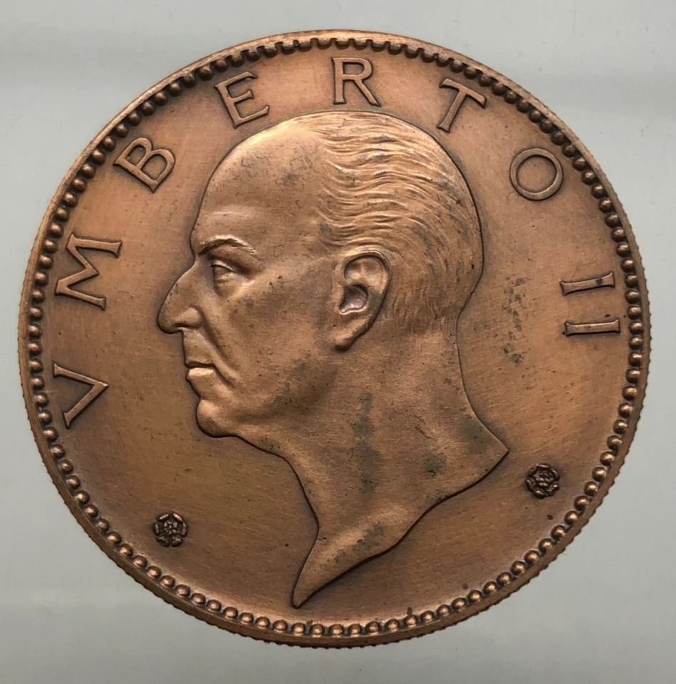 Umberto II 10 Centesimi 1946 - Immagine 2 di 2