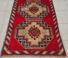 Rare Hand knotted Vintage Traditional Turkish Wool Area Rug 6 x 3 Ft — photo 5