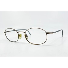 Safilo Team 3995 Eyeglasses Frames Unisex Brown Oval Italy 50-20-140
