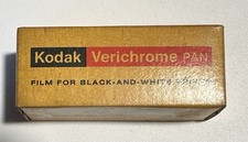 Box of Vintage Kodak Verichrome B  W Pan Film VP 127 Unopened Pack Exp 1976 8 