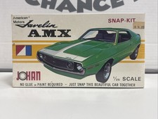 Jo-han American Motors Javelin Amx Snap Kit Model Cs-504 - Factory Sealed Jo-han American Motors Javelin Amx Snap Kit Model Cs-504 - Factory Sealed