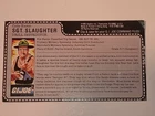 Vintage GI JOE ARAH SGT. SLAUGHTER V1  FILECARD ONLY Uncut From Mail Away Figure