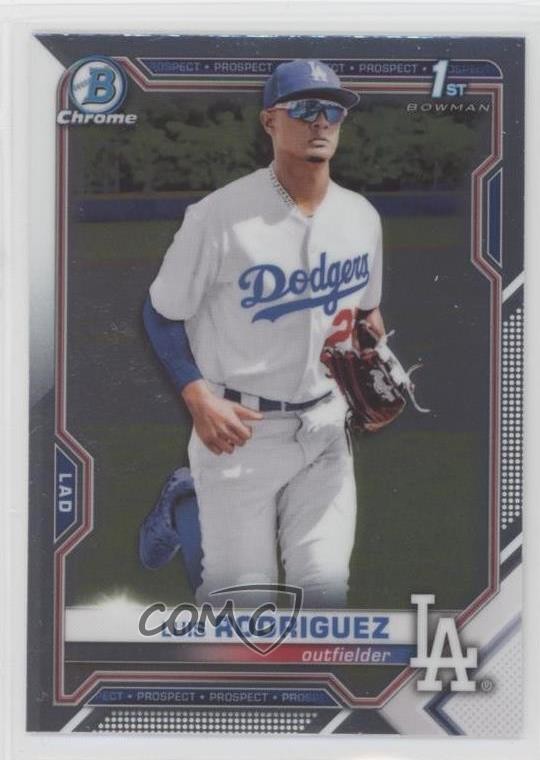 2021 Bowman Chrome Prospects Luis Rodriguez #BCP-196 uk2