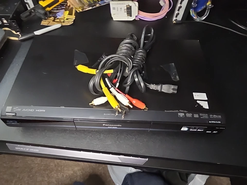 Reproductor Blu-ray Panasonic DMP-BD85 transmisión multimedia - probado - sin control remoto ni HDMI Foto 2 de 4