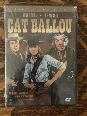Cat Ballou DVD (2000) Special Edition Jane Fonda Lee Marvin Factory Sealed -NEW